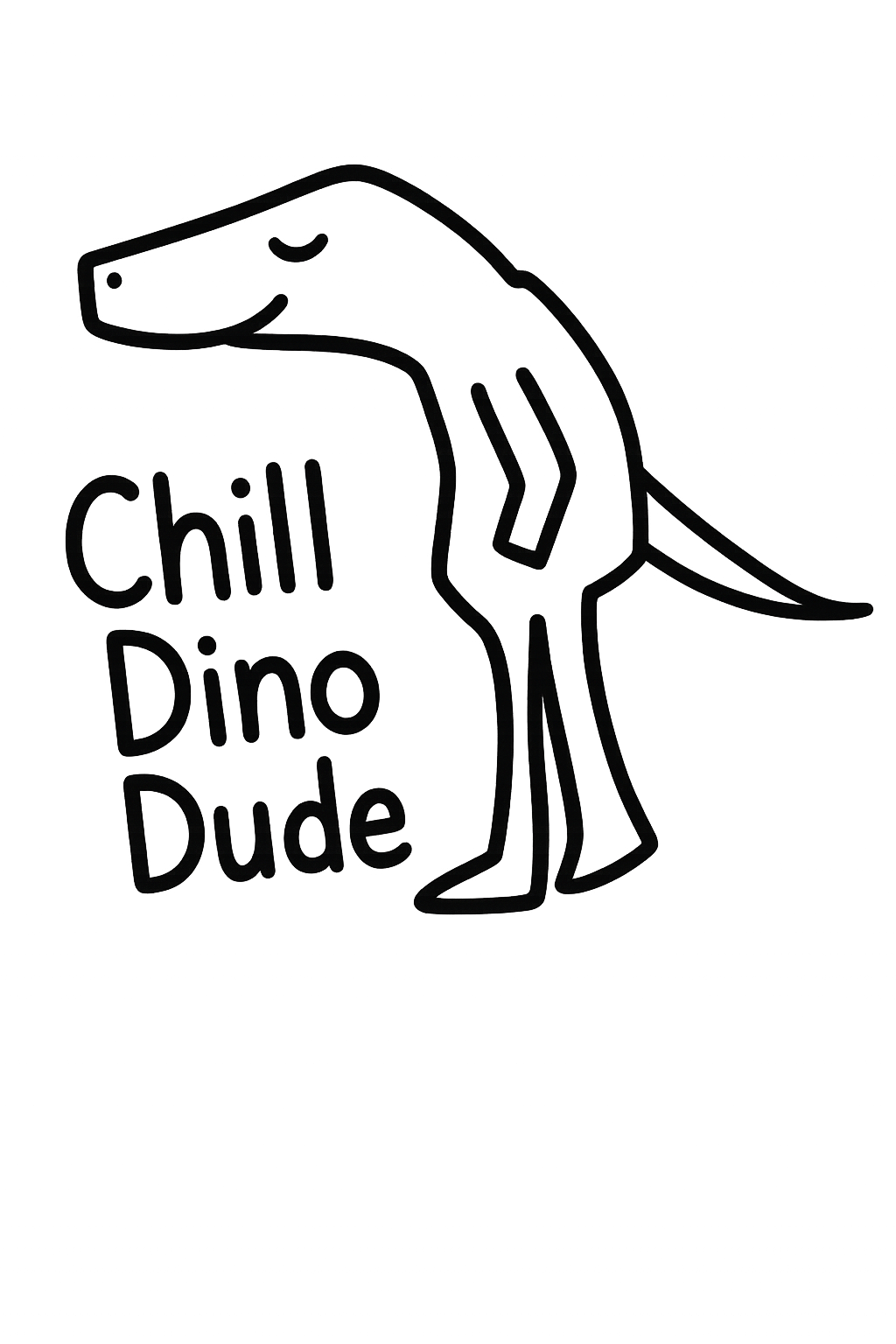 Chill Dino Dude